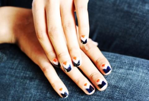 Móng tay đẹp lạ mà dễ làm cho mùa Thu