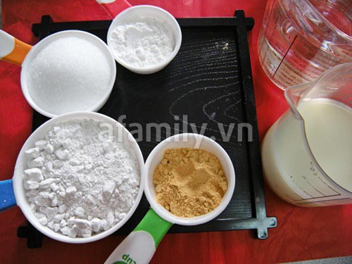 Bột sắn dây làm bánh Kuzumochi Nhật