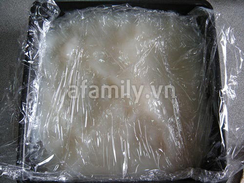 Bột sắn dây làm bánh Kuzumochi Nhật