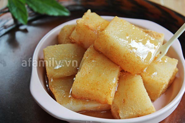 Bột sắn dây làm bánh Kuzumochi Nhật