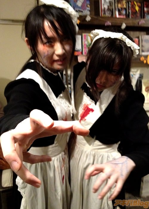 Nháºt Bản: Rợn ngưá»i vá»›i quán cà phê Halloween 3 Nhật Bản: Rợn người với quán cà phê Halloween