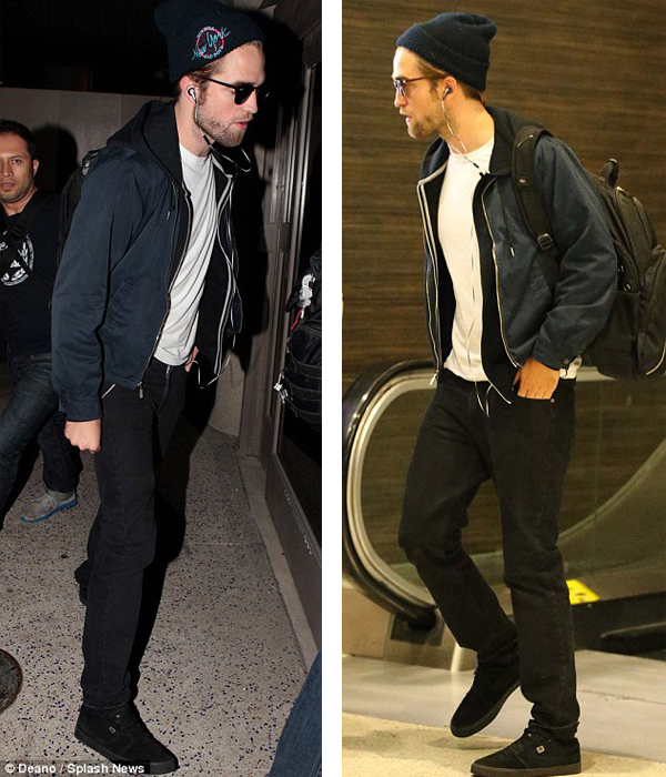 Robert Pattinson lạnh lùng má»™t mình rá»i Los Angeles 4 Robert Pattinson lạnh lùng một mình rời Los Angeles