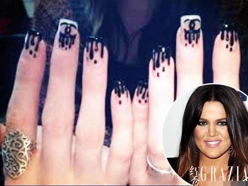 Những mẫu nail độc đáo của siêu sao