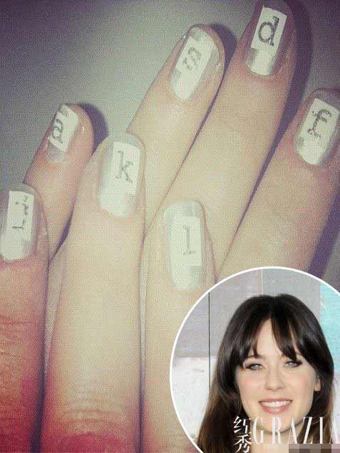 Những mẫu nail độc đáo của siêu sao